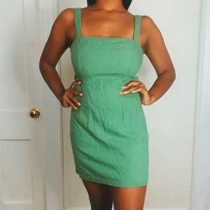 Mini Green Dress